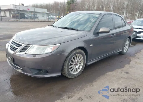 2008 Saab 9-3 2.0T z USA, uszkodzony, nr VIN YS3FB49Y481143147